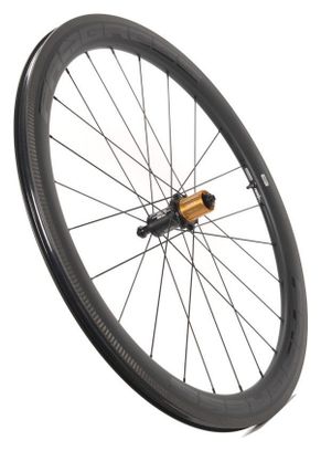 Paire de roues Progress A-Prime Noir | 9x100/9x130 mm | Patins | Shimano