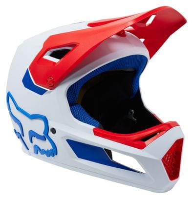 Fox Rampage Ceshyn Helmet White / Red / Blue