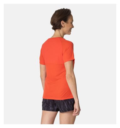 Odlo Essential Chill-Tec dames trui met korte mouwen oranje