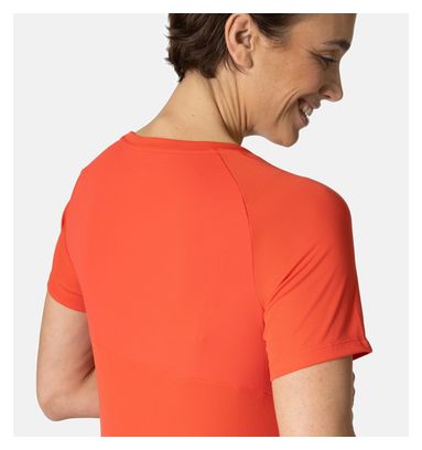 Odlo Essential Chill-Tec dames trui met korte mouwen oranje