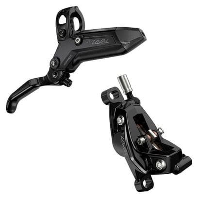 Sram Level Silver Stealth 4-Piston Disc Brake Set (Without Rotor) 950 mm / 2000 mm Black