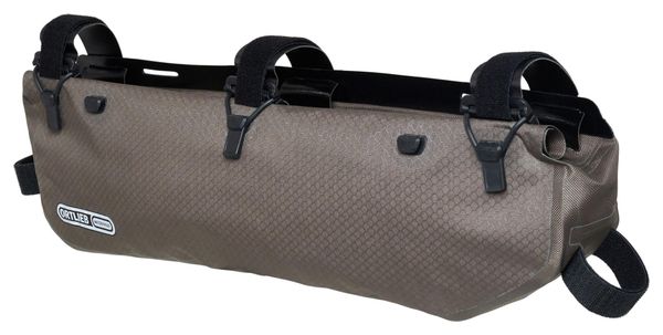 Ortlieb Frame-Pack RC Toptube 4L Frame Bag Dark Sand Grey Beige