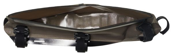 Bolsa de cuadro Ortlieb Frame-Pack RC Toptube 4L Gris Arena Oscuro Beige