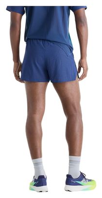 New Balance RC Ultra Light 3in Shorts mit Seitenschlitzen, blau, für Herren