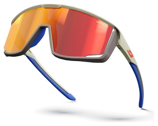 Lunettes Julbo Fury - Spectron 3 - Marron Clair/Marron/Bleu 
