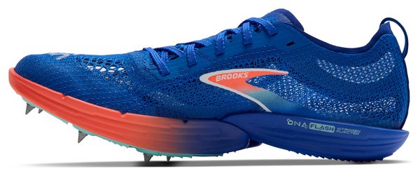 Chaussures d'Athlétisme Brooks Hyperion Elite MD Bleu/Rose Unisexe