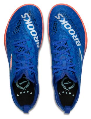 Chaussures d'Athlétisme Brooks Hyperion Elite MD Bleu/Rose Unisexe