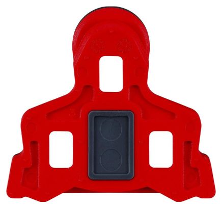 Coppia di tacchette BBB PowerClip 3 ° rosse