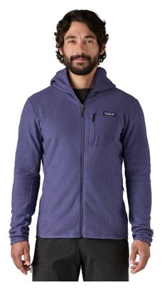 Polaire Patagonia R1 Air Full-Zip Hoody Violet Homme
