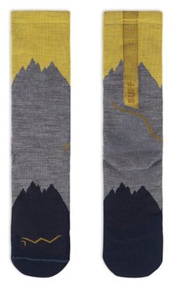 Calzini Buff Merino Lightweight Crew LWC3 Grigio/Beige