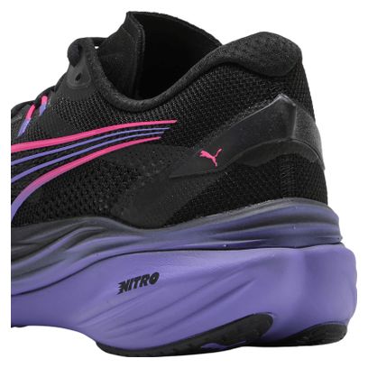 Puma Hardloopschoenen Deviate Nitro Digitokyo Zwart/Paars Man