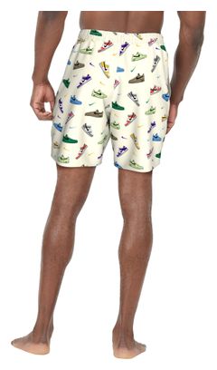 Nike Swim Breaker Men's Swim Shorts - White/Multicolor