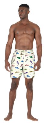 Nike Swim Breaker Men's Swim Shorts - White/Multicolor