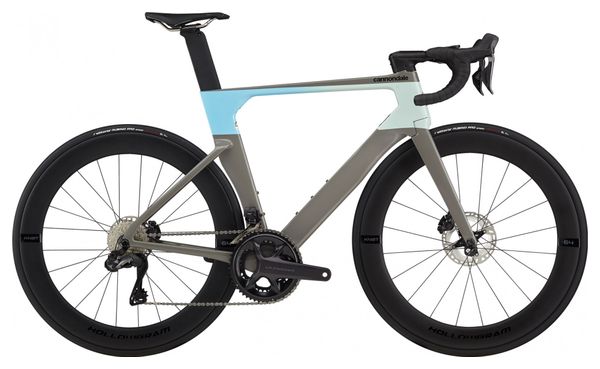 Vélo de Route Cannondale SystemSix Hi-MOD Shimano Ultegra Di2 12V 700 mm Gris Stealth