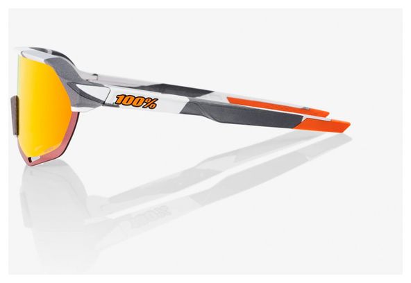 100% S2 Soft Tact Camo Grey Mirror Lenses Hiper Red Multilayer