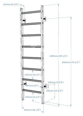 Espalier de gymnastique BenchK 200B