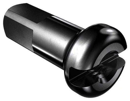 Boquilla de latón DT Swiss Pro Head para radios Rosca 2,0 Longitud 14mm Negro (x100)