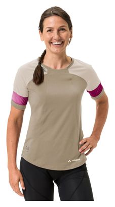 Damesstrui Vaude Kuro Beige met korte mouwen