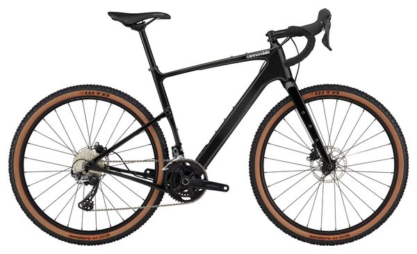 Bicicleta de gravilla Cannondale Topstone Carbon 3 Shimano GRX 11V 650b Carbono Negro