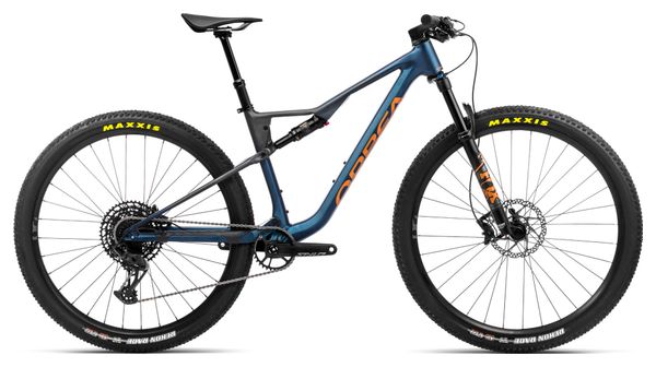 Orbea Oiz H20 MTB con suspensión total Sram GX Eagle 12S 29'' Moondust Azul Leo Naranja 2023