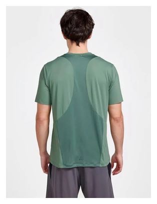 Craft Adv Hit Korte Mouw Jersey Groen