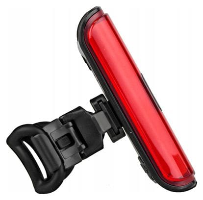 Feu rouge pour vélo - rechargeable par USB - visibilité à 180° - 50 Lumens