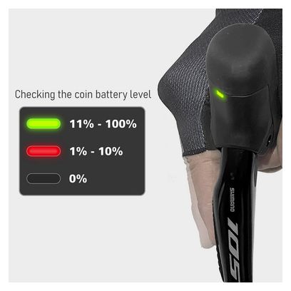 Commande Droite/Arrière Shimano 105 Di2 ST-R7170-R 2x12V Noir