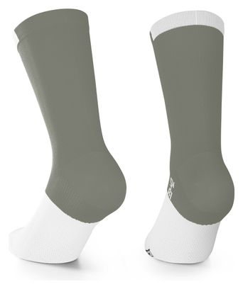 Calcetines Assos GT C2 Unisex Verde claro/Blanco
