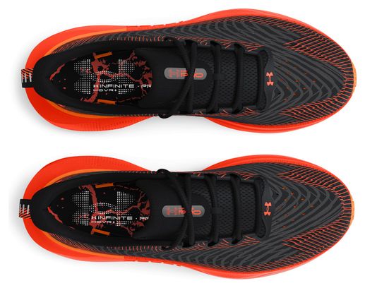 Chaussures Running Under Armour Infinite Pro Fire & Ice Noir Rouge Unisexe