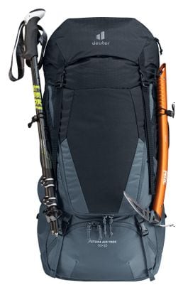 Deuter Futura Air Trek 50+10L Borsa da escursionismo nera