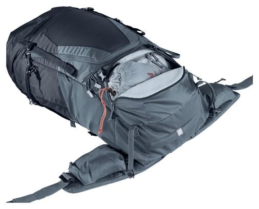 Deuter Futura Air Trek 50+10L Borsa da escursionismo nera