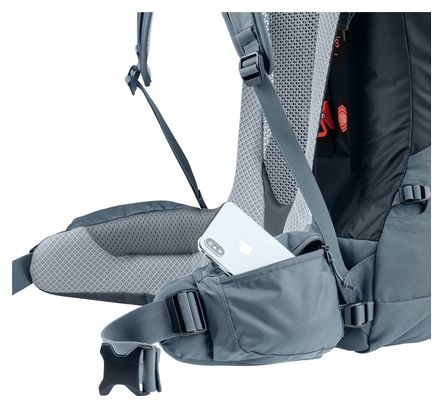 Deuter Futura Air Trek 50+10L Borsa da escursionismo nera