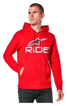 Sweat à Capuche Alpinestars Ride 4.0 Rouge