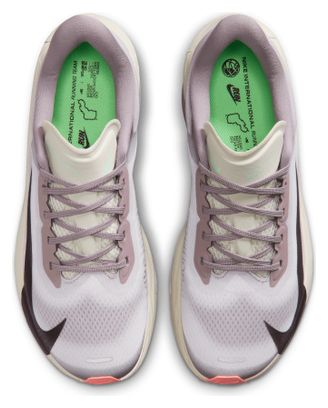Nike Zoom Fly 6 Running Shoes, Gray/Green, Women's