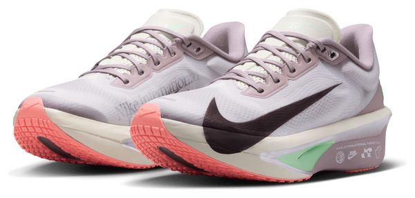 Nike Zoom Fly 6 Running Shoes, Gray/Green, Women's