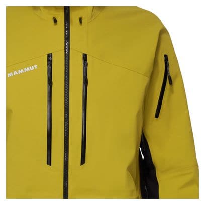 Wasserdichte Jacke Mammut Taiss Pro Hooded Grün