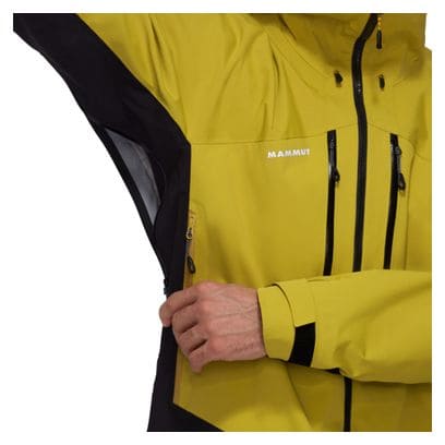 Wasserdichte Jacke Mammut Taiss Pro Hooded Grün