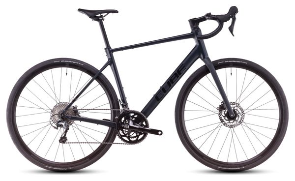 Vélo de Route Cube Attain Race Shimano Tiagra 10V 700 mm Noir Bleu Night 2025