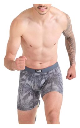 Boxer Saxx Multi-Sport Mesh Fly Vacation Vibes Grau Herren