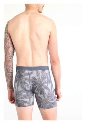 Boxer Saxx Multi-Sport Mesh Fly Vacation Vibes Grau Herren