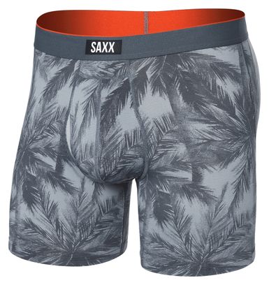 Boxer Saxx Multi-Sport Mesh Fly Vacation Vibes Grau Herren