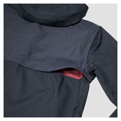 Chaqueta Cortaviento con Cremallera G-Form Negra