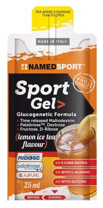 NamedSport Sport Gel Gel 25ml Th P che / Lemon