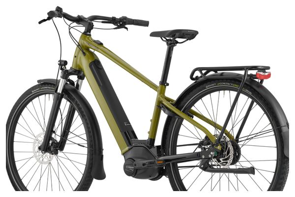 Electric City Bike Cannondale Mavaro Neo 4 Shimano Nexus 5V Belt 500 Wh 27.5'' Green