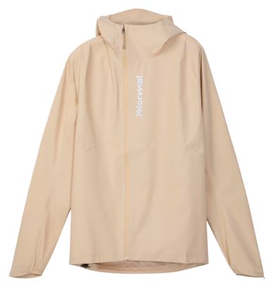 Chaqueta impermeable NNormal Trail Rain beige para hombre