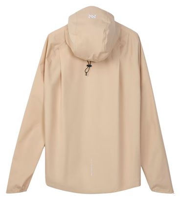 Chaqueta impermeable NNormal Trail Rain beige para hombre
