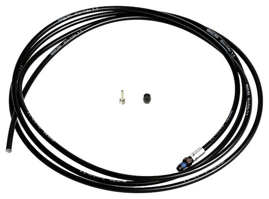 Tubo freno Magura M6 diritto 0° 2500 mm nero