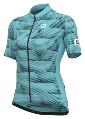 Maillot mangas cortas Mujer Alé Sharp Turquesa