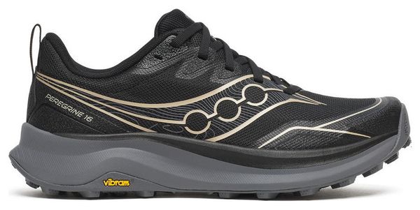 Chaussures Trail Saucony Peregrine 16 Noir Femme