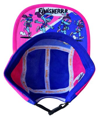 Cappellino BV Sport 5 Panel DBDB Finisher blu/rosa